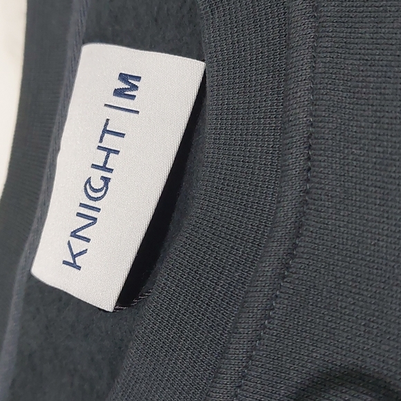 Knight Swim Women's Crewneck Size M Color Charcoal - Picture 4 of 7